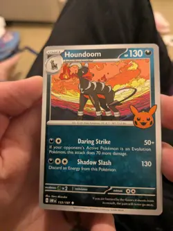 Houndoom Non-Holo, 133/197, Trick or Trade 2024, Pokemon, English, mp - Image 1