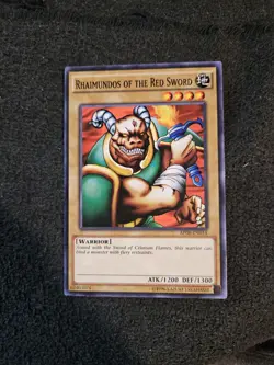 YuGiOh! Rhaimundos of the Red Sword AP08-EN014 Common - Image 1