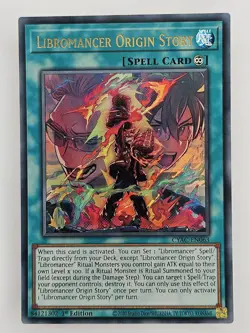 Yu Gi Oh - CYAC-EN063 Libromancer Origin Story - Ultra Rare - Image 1