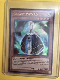 Yu-Gi-Oh Galaxy Wizard ZTIN-EN011 Ultra Rare 1st Edition - Image 1