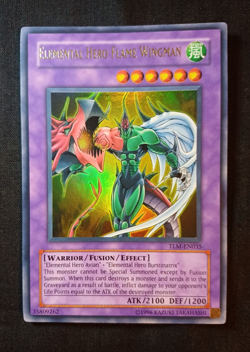 Yu-Gi-Oh - Elemental Hero Flame Wingman - TLM-EN035 - Ultra Rare - NM - Image 1