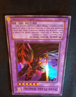 Yu-Gi-Oh - Dark Flare Knight - DR1-EN179 - Super Rare - NM - Image 2