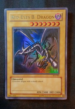 Yu-Gi-Oh - Red Eyes Black Dragon - SDJ-001 - Ultra Rare - NM - Image 1
