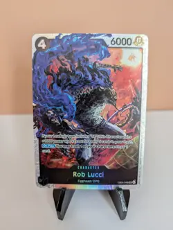 Rob Lucci EB04-048 SR | Adventure on Kami's Island | One Piece TCG | English - Image 1