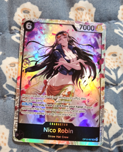 Nico Robin OP12-087 SR NM - One Piece - Image 1