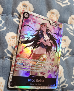 Nico Robin OP12-087 SR NM - One Piece - Image 2