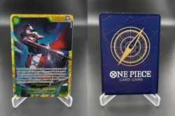 Dracule Mihawk OP14-119 Secret Rare The Azure Sea's Seven One Piece NM - Image 3