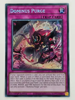 Yu Gi Oh - MP25-EN095 Dominus Purge - Prismatic Secret Rare - Image 1