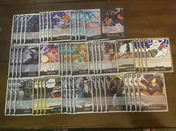 Marshall D Teach Black Blackbeard OP12 Complete Deck One Piece TCG Ready To Play - Image 2