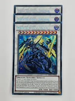 Yu Gi Oh - 3x MP25-EN068 Centur-Ion Auxila - Prismatic Secret Rare - Image 1