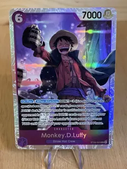 ST26-005 Monkey.D.Luffy SR One Piece Starter Deck 26 English Foil NM #2 - Image 1