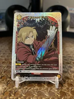 Edward Elric Alternate Art Foil - UE09BT/FMA-1-011 NM - Union Arena - Image 1