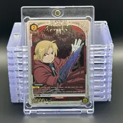 Union Arena Edward Elric R* UE09BT/FMA-1-011 Rare Alt Art - NM Foil - Image 3