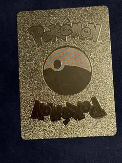 Flying Pikachu V HP 565 — Gold Foil Pokemon Fan Art card - Image 2