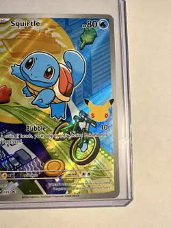 30th Anniversary Squirtle Blackstar Promo Pokemon Card - Image 3