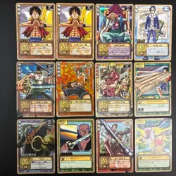 One Piece Carddass Hyper Battle 12 Card Set Trading Card Bundle Authentic - Image 1