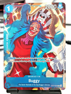 Buggy ST17-003 One Piece Promotion Card ENGLISH - Image 1