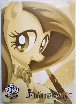 My Little Pony Trading Card Fluttershy Kayou BP01-RR02 1st Editon Foil 2026 - Image 2