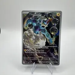 Pokemon Card Thundurus 209 Scarlet & Violet Promo HOLO RARE - NM - Image 1