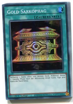 Yu-Gi-Oh! Gold Sarkophag Super Rare RA02-DE052 - Image 1