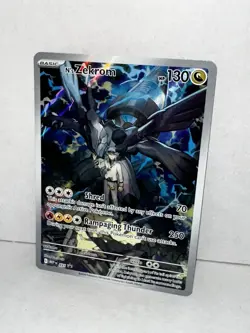 Pokemon TCG Holo Full Art N’s Zekrom Promo Card #31 Mint - Image 1