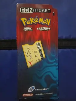 Pokemon Eon Ticket Promo E-Reader E Card Ruby & Sapphire GBA 2003 - Image 1