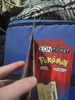 Pokemon Eon Ticket Promo E-Reader E Card Ruby & Sapphire GBA 2003 - Image 4