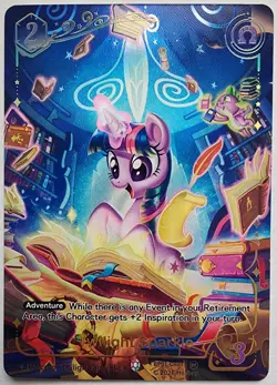 My Little Pony Trading Card Twilight Sparkle Kayou BP01-CR07 1st Ed Foil 2026 - Image 1