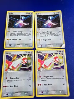 Pokemon TCG Latias 2/10 Basic Holo, Regular Lot 4 Cards 2004 - Image 4