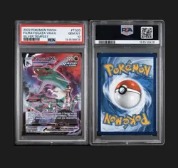 PSA 10 GEM MINT Rayquaza VMAX TG20/TG30 Silver Tempest Alt Art Pokemon Card 2022 - Image 2