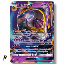 Lunala GX SM17 - 2016 Sun & Moon Promo Holo Rare Pokemon Card M/NM - Image 1