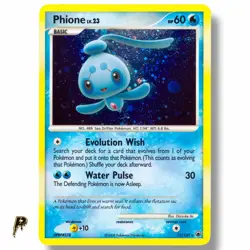 Phione 12/100 - 2008 Majestic Dawn Holo Rare Pokemon Card M/NM - Image 1