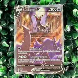 Umbreon V 189/203 Art Alt Evolving Skies Pokemon Card NM - Image 1