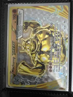 Pokemon TCG Evolutions Machamp Full Art Holo Rare Card 60/108 - Image 1