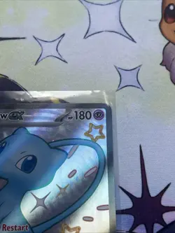 Pokemon Mew EX TCG Full Art Shiny Ultra Rare Card 216/091 Paldean Fates - Image 4