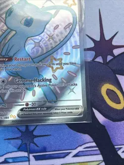 Pokemon Mew EX TCG Full Art Shiny Ultra Rare Card 216/091 Paldean Fates - Image 5