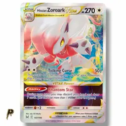 Hisuian Zoroark VSTAR SWSH298 - 2022 Sword & Shield Holo Pokemon Card LP/M - Image 1