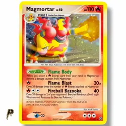 Magmortar 31/132 - 2007 Secret Wonders Cosmos Holo Rare Pokemon Card LP - Image 1