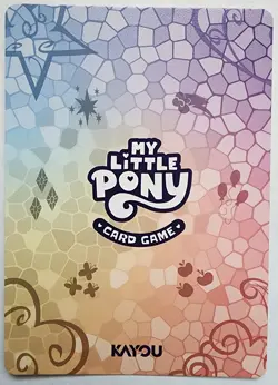 My Little Pony Trading Card Rarity Kayou BP01-GR12 1st Edition Foil 2026 - Image 2