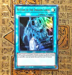 Return of the Dragon Lords - Yugioh RA03-EN060 - Ultra Rare 1st Edition - NM - Image 1