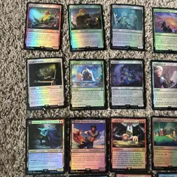 Final Fantasy MTG Boarderless/Art Series/Foil/rare Card Lot. (52 Cards) - Image 4