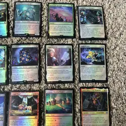 Final Fantasy MTG Boarderless/Art Series/Foil/rare Card Lot. (52 Cards) - Image 5