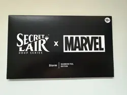 MtG Secret Lair Marvel Storm Foil New Sealed - Image 1