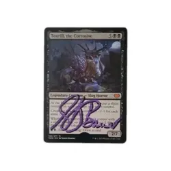 Toxrill, the Corrosive SIGNED ARTIST PROOF Simon Dominic Regular Mint Magic Mtg - Image 1