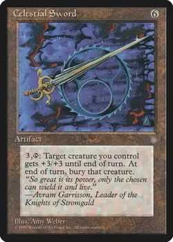2x Celestial Sword Ice Age LP MTG - Image 1
