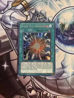 (SRH) Super Polymerization LCGX-EN101 Legendary Collection Secret Rare 1st VLP - Image 1