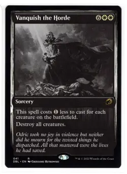 MTG Vanquish the Horde, Innistrad: Double Feature (DBL) Regular Near Mint Magic - Image 1
