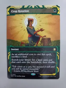 MTG Crop Rotation Secrets of Strixhaven: Mystical Archive Regular Rare - Image 1
