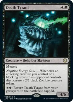 Magic The Gathering MTG DEATH TYRANT Forgotten Realms NM Near Mint - Image 1