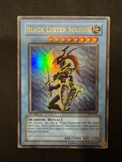 Black Luster Soldier [1st Edition] SYE-024 NM Ultra Rare -- Yu-Gi-Oh! YGO TCG - Image 1